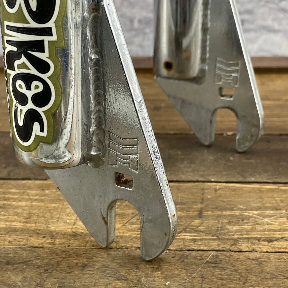 Haro BMX Fork 1 1/8 Threadless 20 Old School BMX Freestyle CRMO 13 Chrome BENT - Image 2 of 4