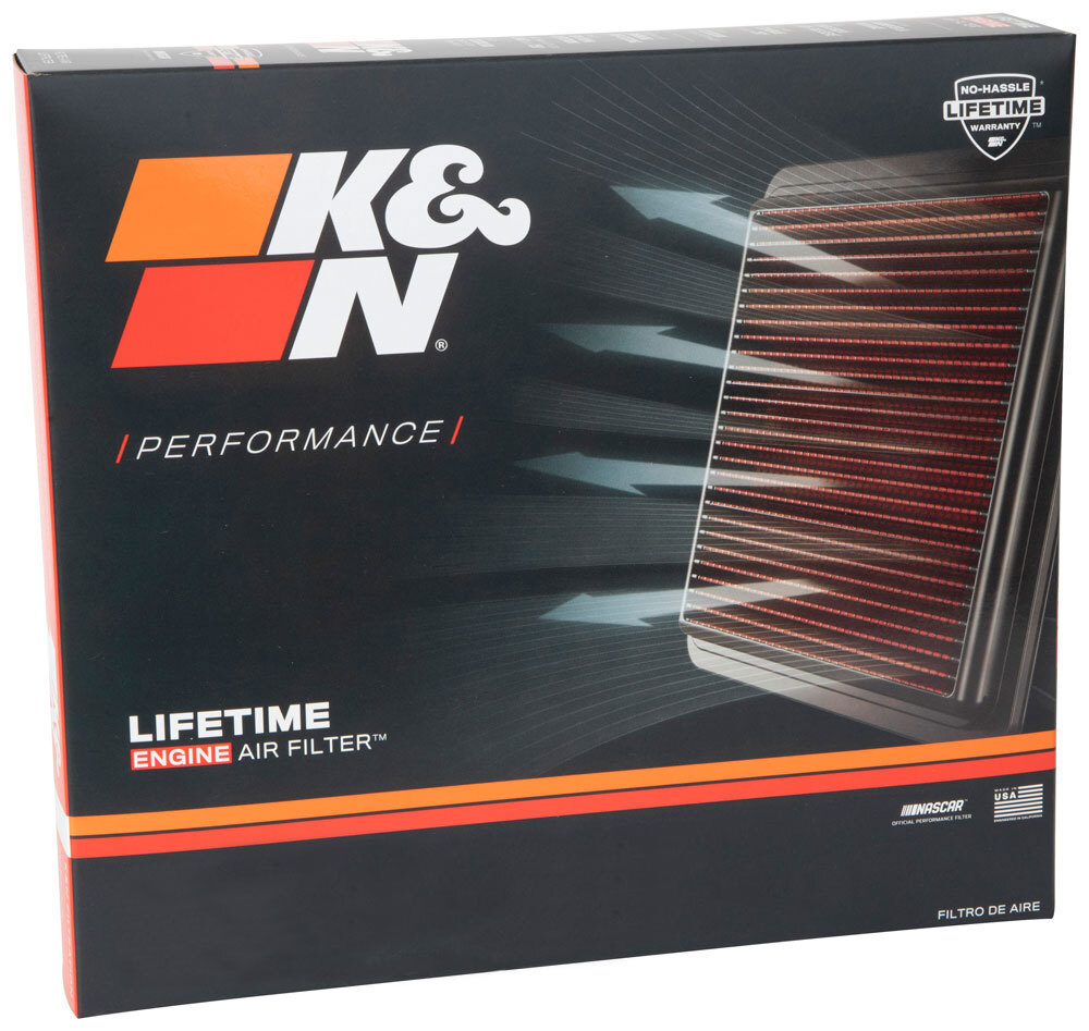 K&N 33-2494 Replacement Air Filter for 1999-2010 FERRARI (360, 430, F430)