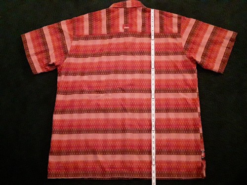 Pelle Pelle Heritage XL Red/Burnt Orange Short Sleeve Button Down Mens - Picture 13 of 14
