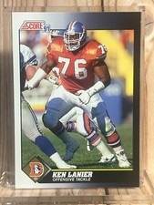 Ken Lanier 1991 Score #477 Denver Broncos