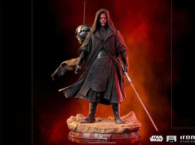 Iron Studios Darth Maul 1/10 ダースモール Darth Maul 1:10 Scale Statue by Iron Studios | Sideshow