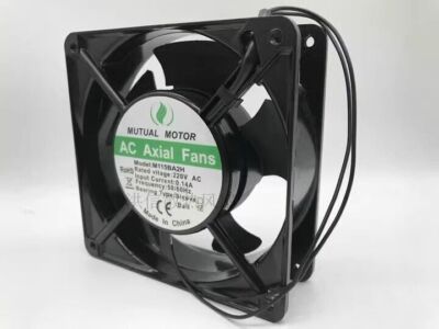 MUTUAL MOTOR M115BA2H 12038 220V 0.14A 12CM Metal Bearing Cooling Fan