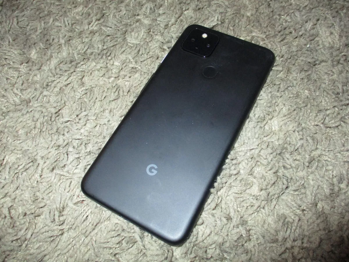 GOOGLE PIXEL 4a 5G UW Just Black 128gb Cell Phone Verizon