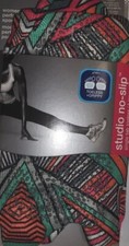 ASICS Studio No-Slip Single Tab Toeless Socks Womens Multi Athletic Size M NWT