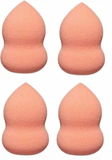 (4 PACK) e.l.f. Blending Sponge Multi-Use Tool for Flawless Makeup Application