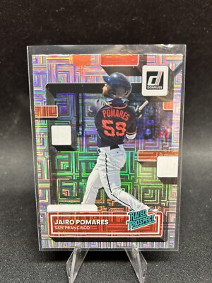 2022 Panini Donruss - Rated Prospect Vector #RP-5 Jairo Pomares (RC)