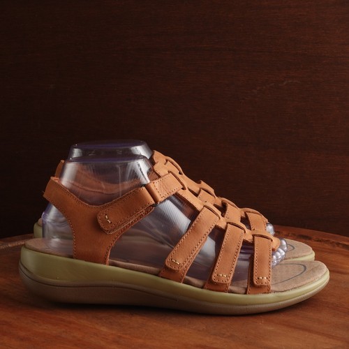 Orthofeet Sandals Womens SZ 8.5 EE Brown Amalfi Adjustable Comfort Walking Shoes