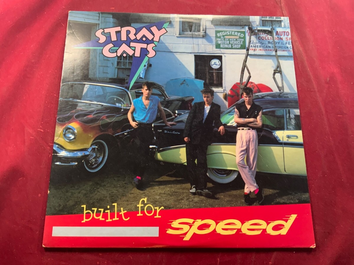 STRAY CATS - BUILT FOR SPEED 台湾 LP 【公式通販】