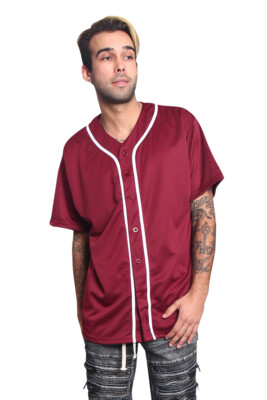 Men's Classic Raglan Plain Baseball Jersey Tee Uniform T-Shirts S~5XL  BJ42-KK6B