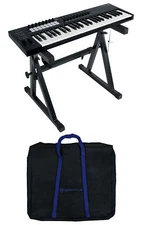 Rockville Z50 Z-Style Pro Keyboard Stand+Travel Bag - Adjustable Height + Width