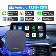 CarPlay Ai Box Android 13 Plus Wireless Android Auto & CarPlay Car USB Adapters