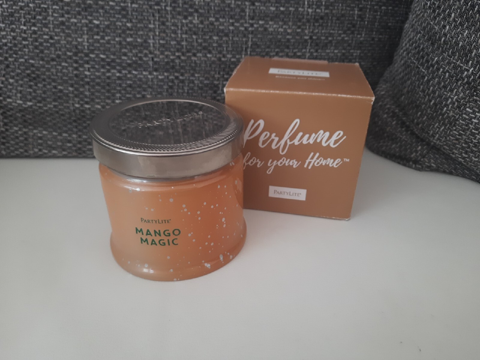 Partylite Dreidochtglas Mango Magic Duftkerze eBay