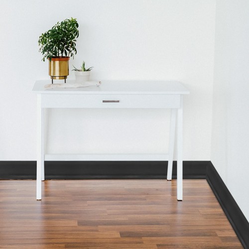 Art3d PVC Flexible Peel&Stick Skirting,Basebord,4inch x 20ft Black - Picture 10 of 11