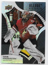 21/22 UPPER DECK ALLURE BLACK RAINBOW PARALLEL Hockey (#1-150) U-Pick From List