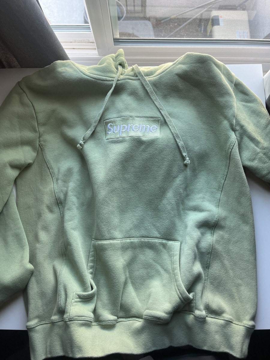 Supreme Sage Green Box Logo Hoodie size XL FW16 AUTHENTIC | eBay Supreme Sage Green Box Logo Hoodie size XL FW16 AUTHENTIC | eBay