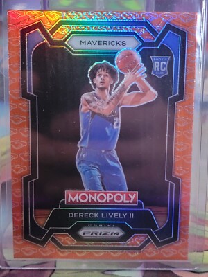 Dereck Lively II monopoly Deal Prizm Rc