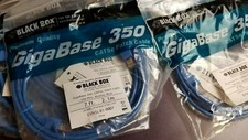 7' 7 ft. CAT5e Network LAN Patch Cable 350 MHz Ethernet EVNSL 81-0007 Blue