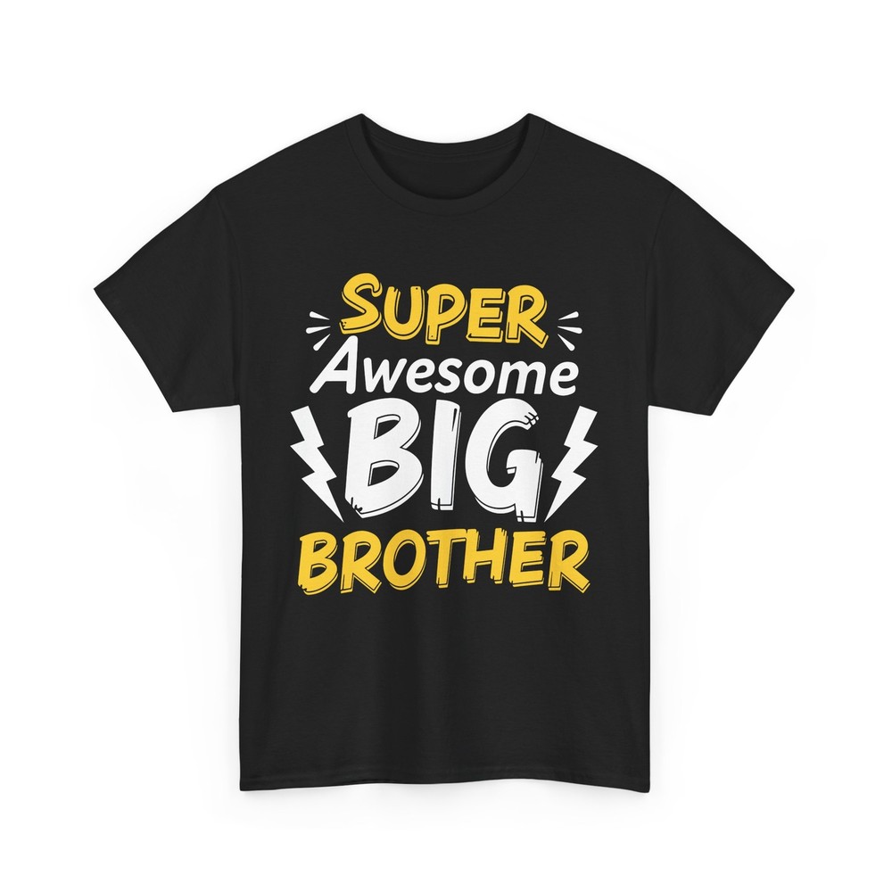 Super Awesome Big Brother T-Shirt, Gift for Brother, Fun Family Big Brother tee