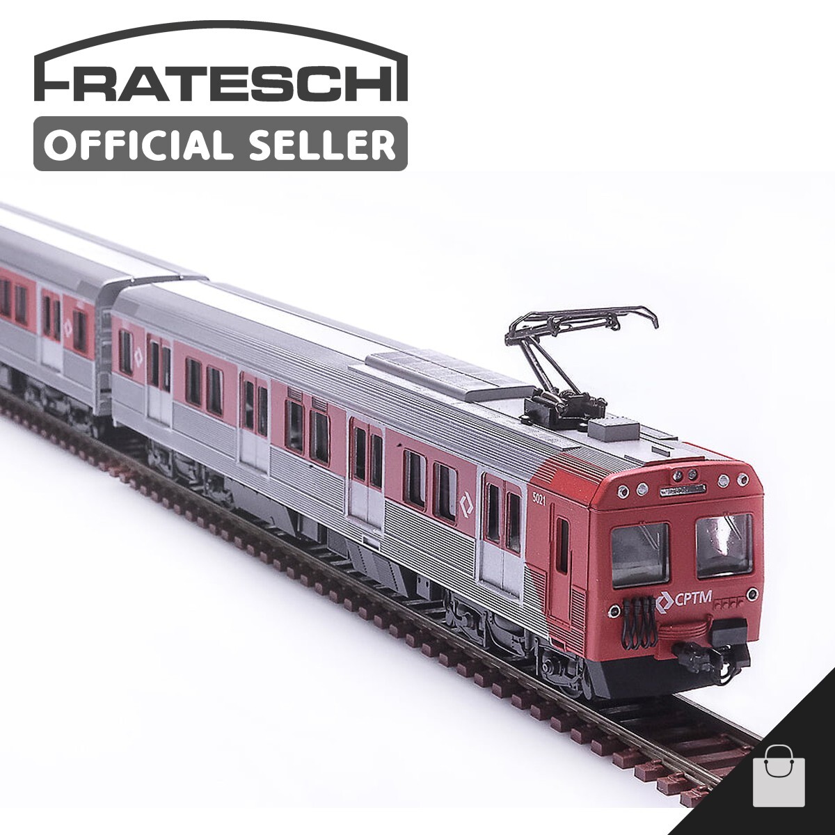 Frateschi 6318 CPTM Metropolitan Metro Subway Miniature Train