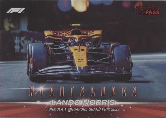 その他 2024 Topps Paddock Pass F1 Lando Norris 2024 Topps Formula 1 Paddock Pass F1 Lando Norris #7 McLaren