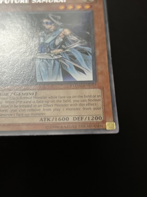 3 X Yu-Gi-Oh Card - PTDN-EN027 - FUTURE SAMURAI (rare
