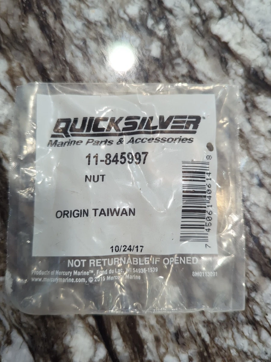 Mercury Mercruiser Quicksilver OEM Part # 11-845997 NEW! In stock  