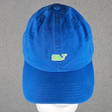 Vineyard Vines Hat Cap Strap Back Green Whale Dad Preppy Mens