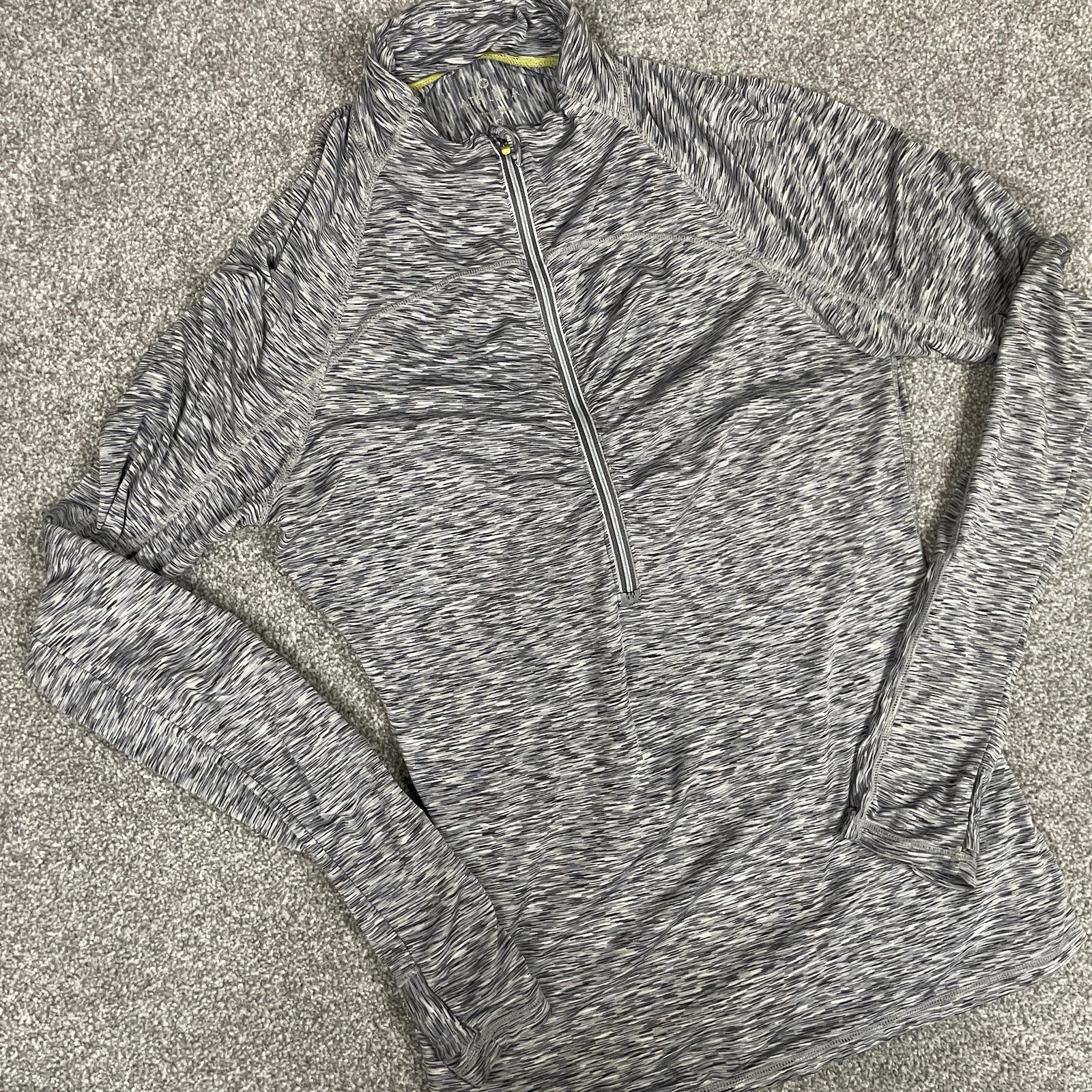 athleta mendoza top 1/2 zip pullover athletic dye jacket