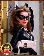Julie Newmar - Catwoman - Batman - Autograph - Reprint - Metal Sign 11 x 14