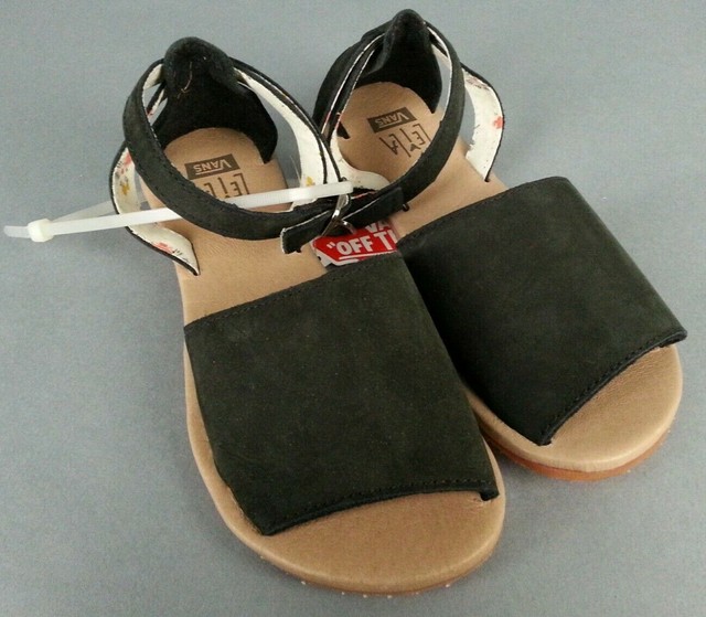 vans leather sandals