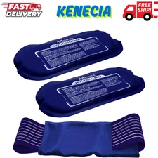 Reusable Hot and Cold Ice Packs for Injuries Joint Pain,Muscle Soreness 3x