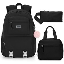 School Backpacks for Girls Teens - 15.6 Inch College Backpack with USB Charge...