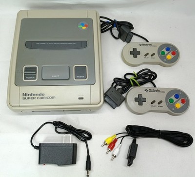 Full Recapped Super Famicom Console Nintendo set  NTSC-J Tested