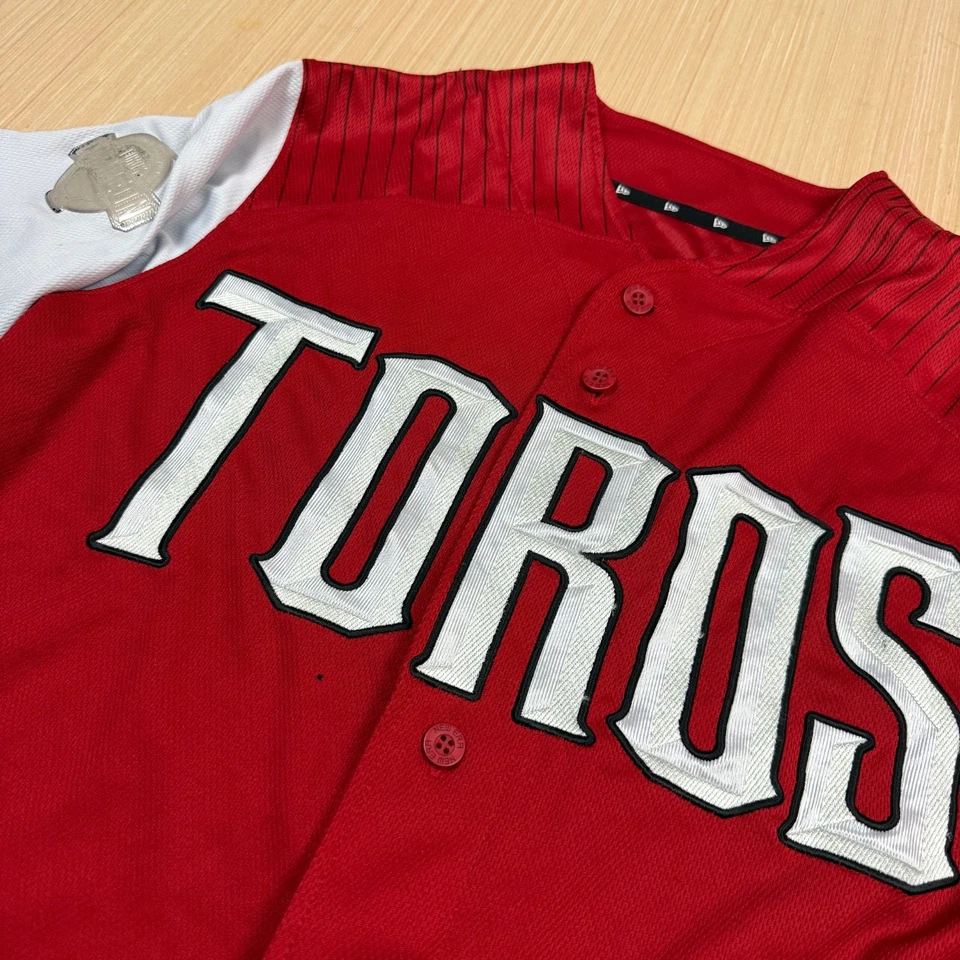 Camiseta de Béisbol Toros De Tijuana México Mediana Nueva Era Equipo Campeón Foto 3 de 4