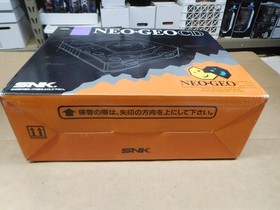 Neo Geo CD CD-T01 Console SNK w/ Box Controller View Point Game Tested Japan