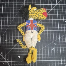 INfamous Meanies 1998 MICK JAGUAR Jagger Rolling Stones Bean Bag Plush