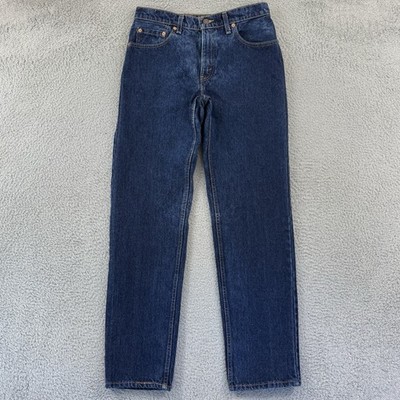 Vintage Levi's 556 Jeans Womens 8 Blue Denim Guys Fit 30x33