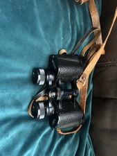 Vintage Wray Vu 8x30 London Binoculars with Straps & Case In Original Box