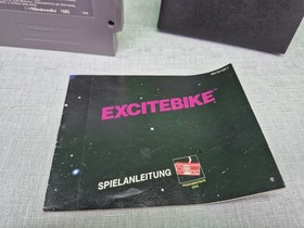 Excitebike Nintendo NES Game mit Spieleanleitung 