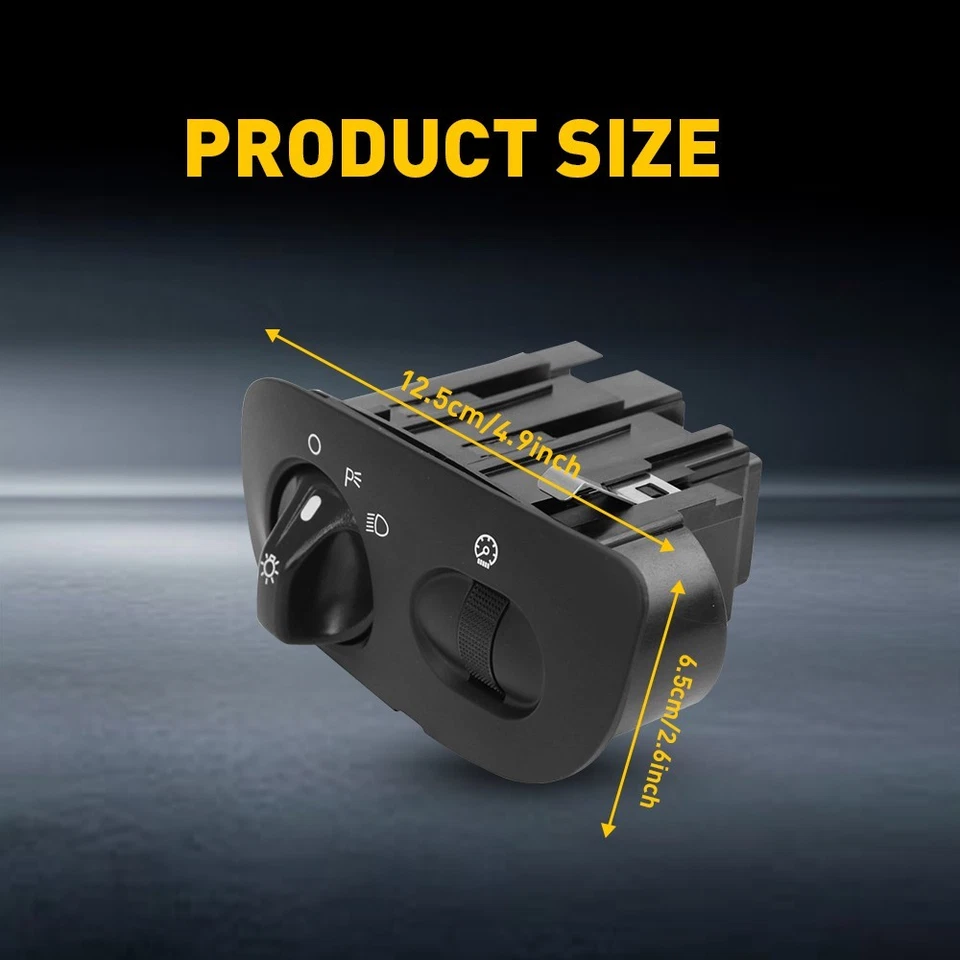 Interruptor de farol de substituição Fit Ford Expedition F-150 00-04 DS1374 1-5x - Imagem 3 de 4