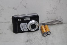 HP PhotoSmart M447 Black 5.0 MP Digital Camera TESTED WORKING READ