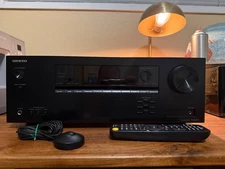 Onkyo TX-SR393 Home Theater AV Receiver with 5.2-Channel Dolby Atmos 4K HD 