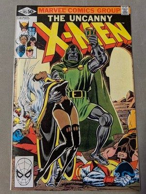 Uncanny X-Men #145 Marvel Comics, May 1981, Iconic Dr Doom Cover