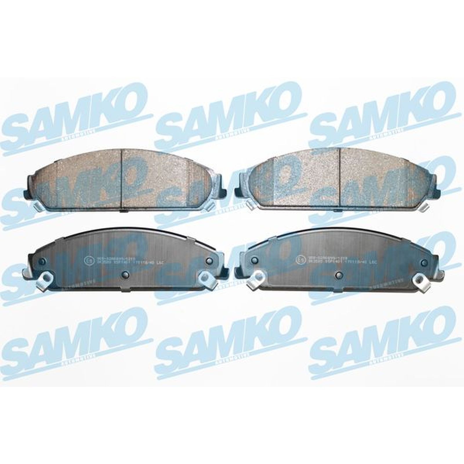 1x ORIGINAL® SAMKO Bremsbelagsatz, Scheibenbremse Vorne für Chrysler 300C