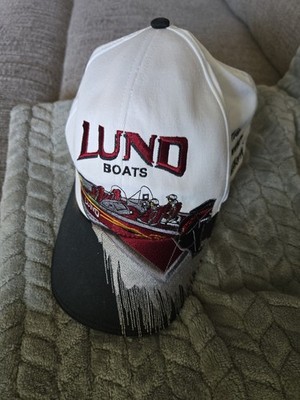 Vintage Team Lund Boats Fishing Hat Limited Edition Series 2003 Sewn