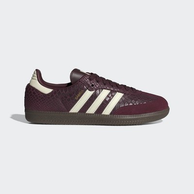 Adidas Samba OG Shoes Originals Sneakers Maroon/Cream White IH3979 US 4-12