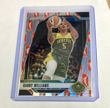 Panini 2024 WNBA Prizm WNBA Logo Prizm Gabby Williams #55 Seattle Storm