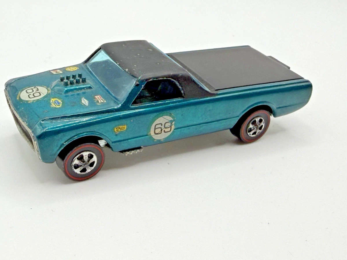 Hot Wheels Redlines Blue 1967 Year of Manufacture Vintage