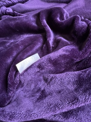 THOM byThomas Rath Cashma Knit Spannbettlaken,1tlg,140x200 cm, Cassis(Aubergine