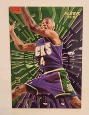 Fleer 1996-97 Swing Shift Insert Ray Allen #1 Milwaukee Bucks NBA Basketball
